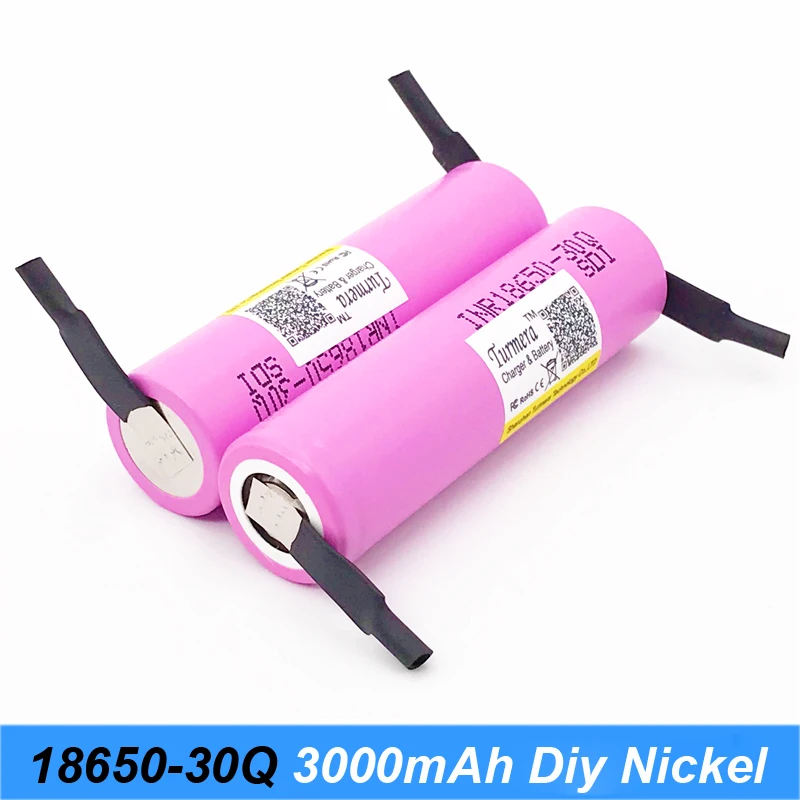 Turmera-18650-30q-diy nickel-01