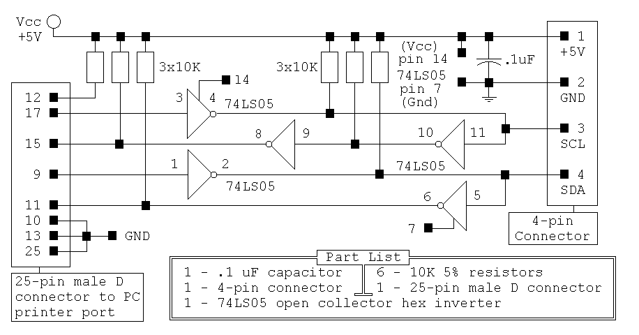 I2c адаптер схема