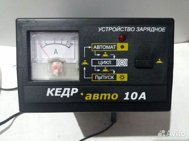 Зарядное устройство кедр-авто-10.