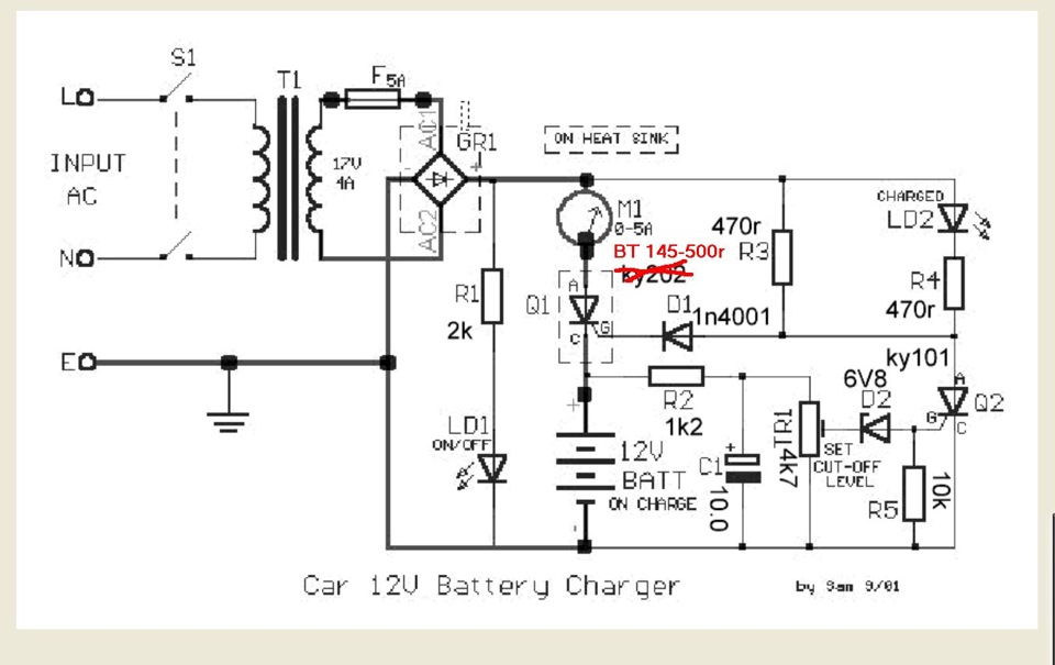 Tesla зу 15860 схема