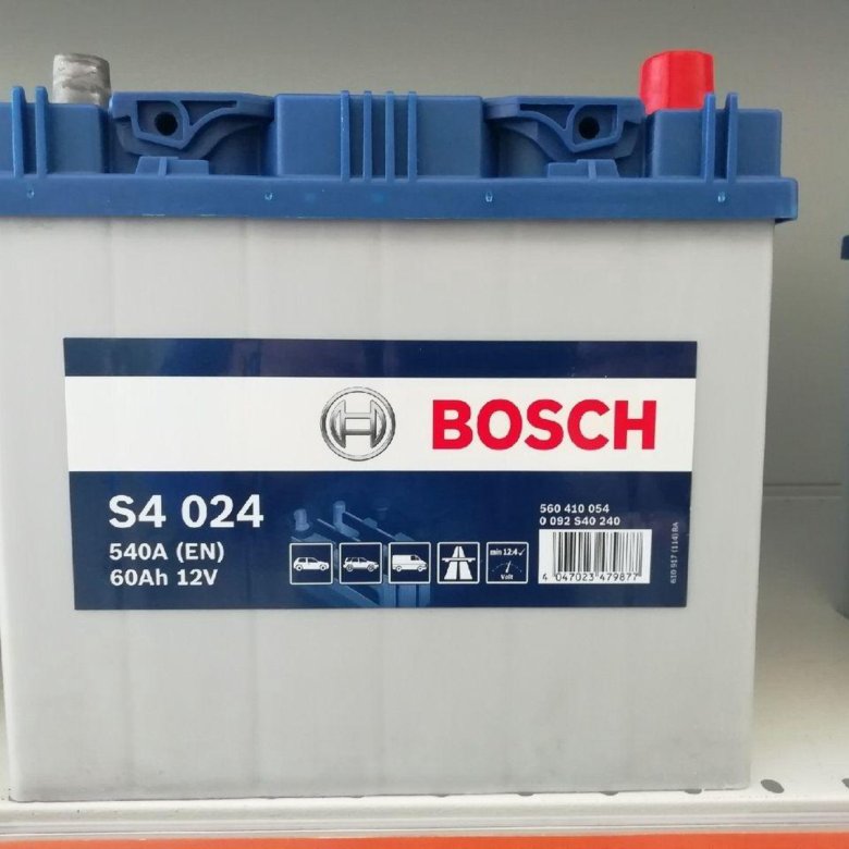 Bosch s4 купить. Bosch s4 024 60r 540a 232x173x225. Аккумулятор Bosch s4 024. Аккумулятор автомобильный бош s4 032. Bosch 0092s40240 АКБ 60ah 540a 232x173x225 о.п. (-+) (s4) (Япония Корея).