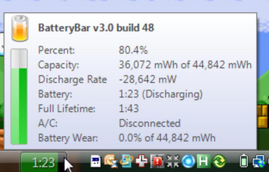 Для ноутбуков BatteryBar