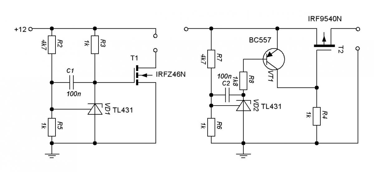 Схемы на tl431 своими руками