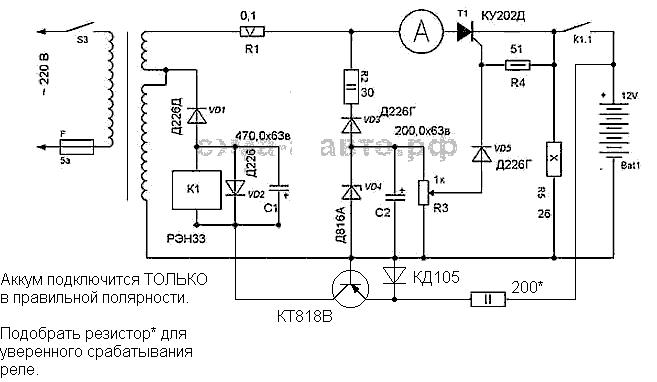 Зу 75 электроприбор схема