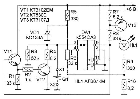 Зарядное устройство для nimh схема