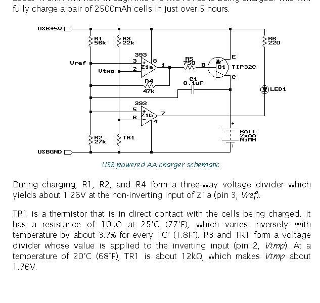 Зарядное устройство для nimh схема