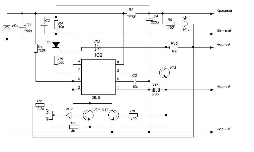 Pq1cg303 схема включения