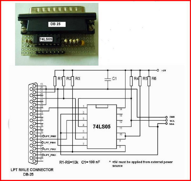 I2c адаптер схема