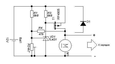 Схема зарядного устройства для шуруповерта зубр 12 вольт