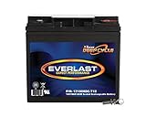 Everlast 12180DC-IT 12 Volt 18 Ah Deep Cycle Internal Thread SLA Battery