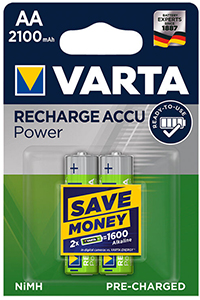 Varta Recharge Accu Power 2100 AA